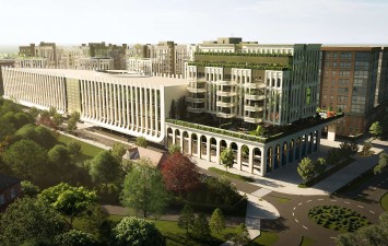 Комплекс житлових будинків та торгово-офісний центру по вулиці Слов’янська набережна, 31 в м. Ужгороді